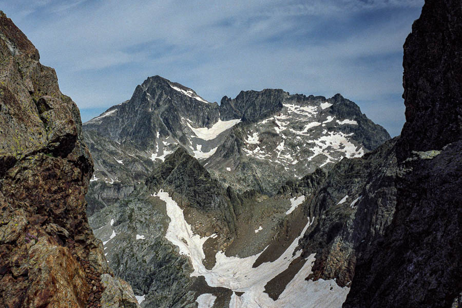 Balaïtous, 3144 m, depuis le col d'Arriel