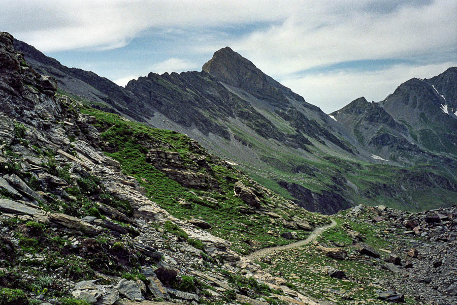 Hourquette d'Héas, 2608 m, pic des Aguillous, 2851 m