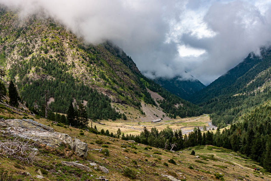 Vallée et hospice de Rioumajou, 1560 m