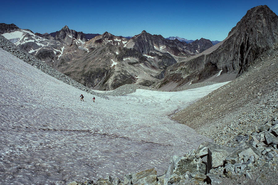 Montée au col de Litérole