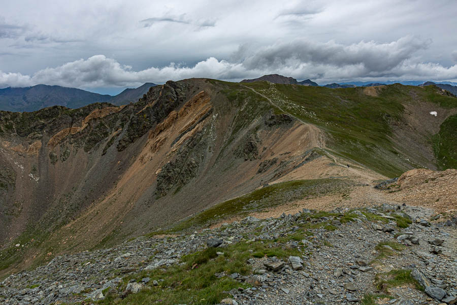 Coll de Carançà : vue ouest