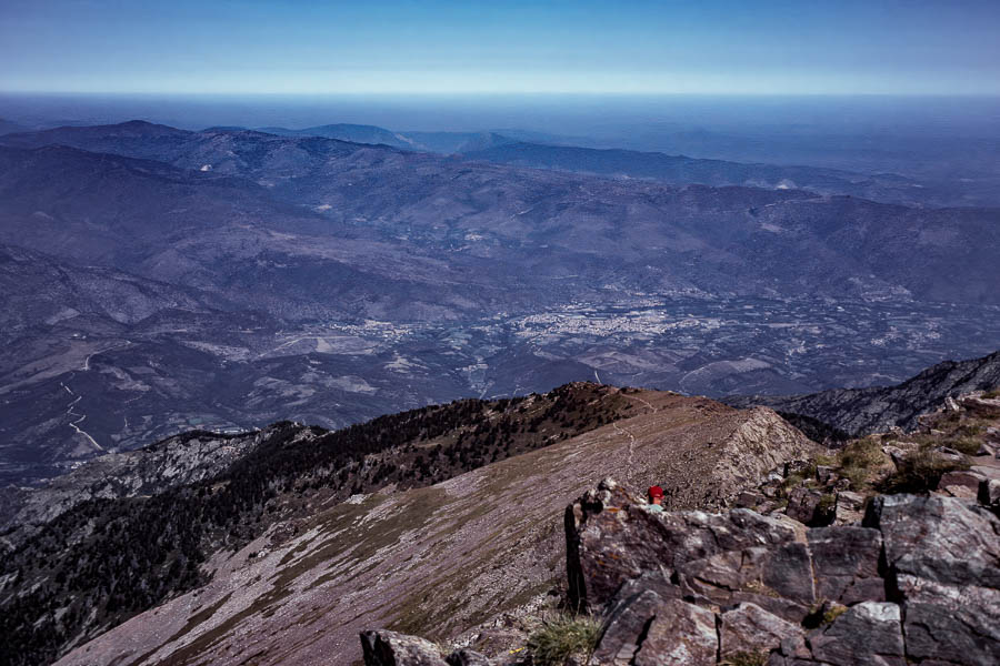 Canigou : vue vers Prades