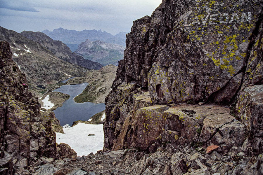 Port du Lavedan, 2617 m : côté sud