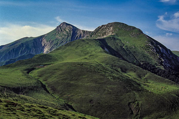 Pic d'Orhy, 2017 m, crête nord