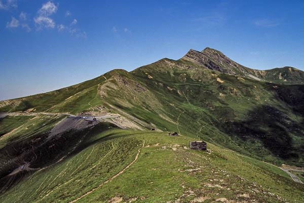 Port de Larrau, 1573 m, et pic d'Orhy