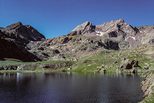 Lac et col d'Arratille, 2528 m