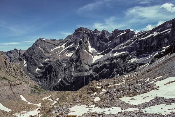 Gavarnie, le Marboré depuis les Sarradets