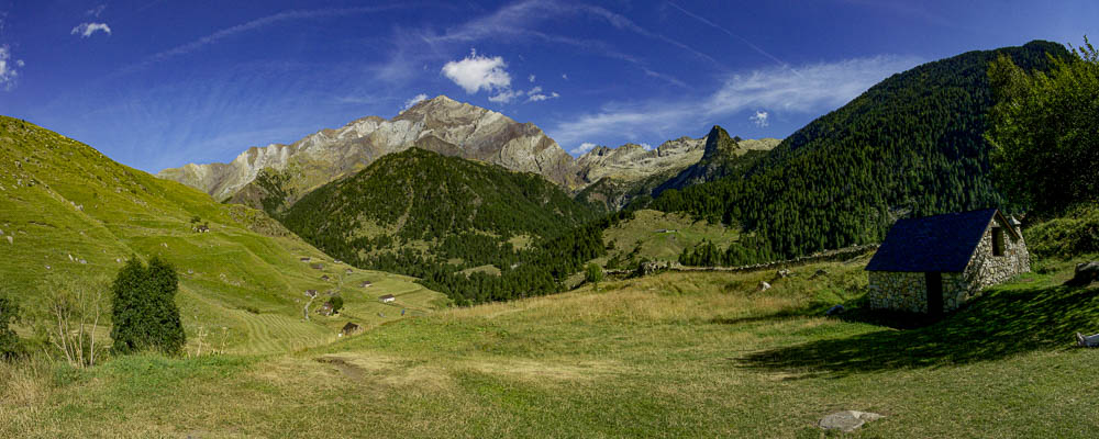 Panorama depuis le refuge de Viadós