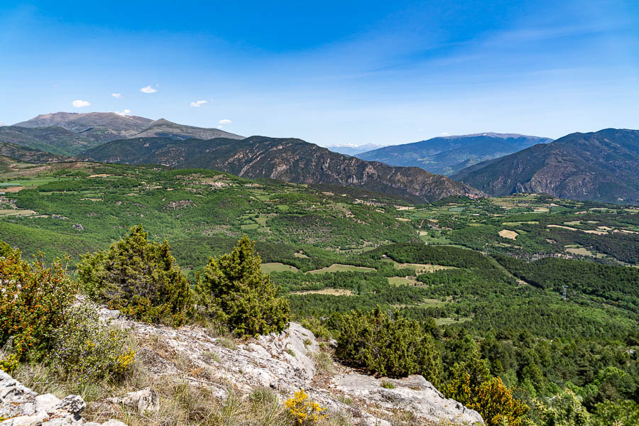 Col de Peracalç : vue nord