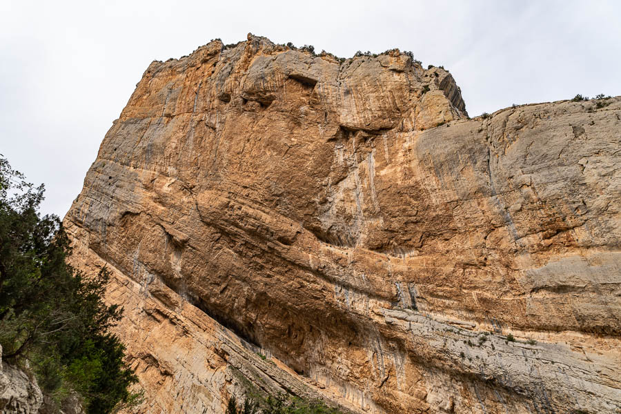 Congost de Mont-rebei : falaise aragonaise