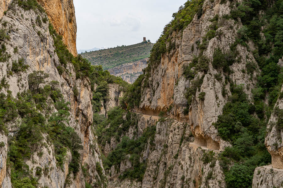 Congost de Mont-rebei, castell de Girbeta