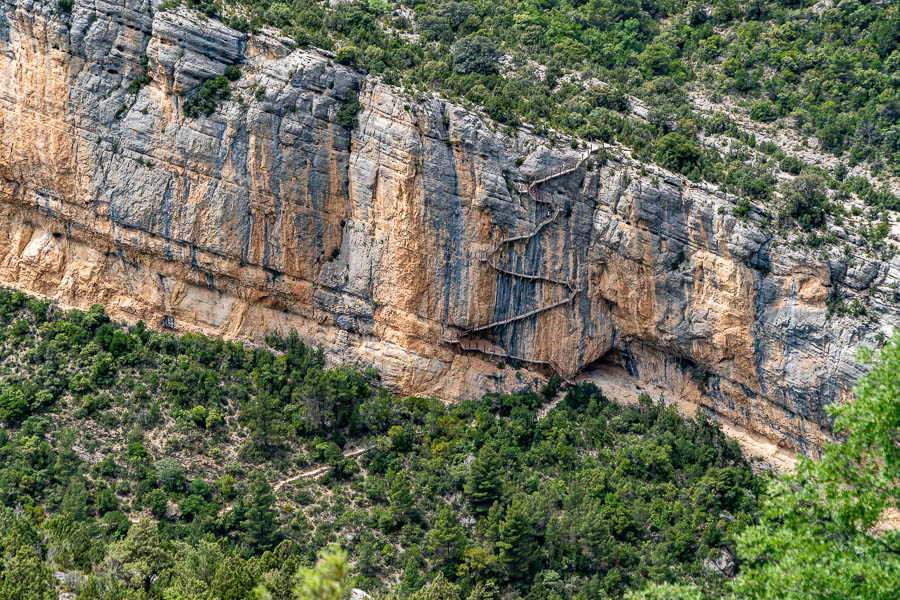 Noguera Ribagorçana, échelles aragonaises