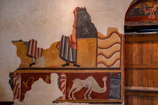 Église de Boí : fresque