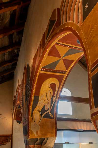 Église de Boí : fresque