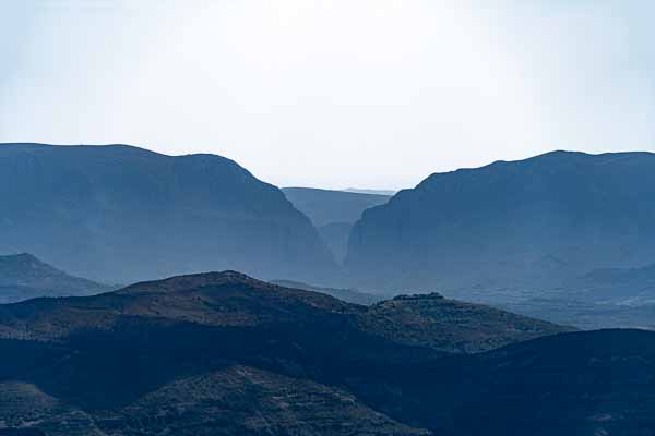 Congost de Mont-rebei depuis la serra de Sant Gervàs