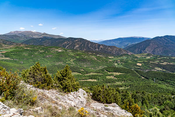 Col de Peracalç : vue nord