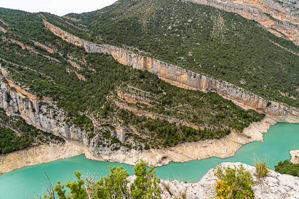 Noguera Ribagorçana, échelles aragonaises