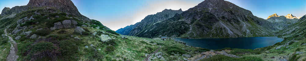 Lac et refuge d'Estom