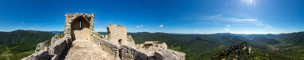 Château de Peyrepertuse, chapelle Sant-Jordi