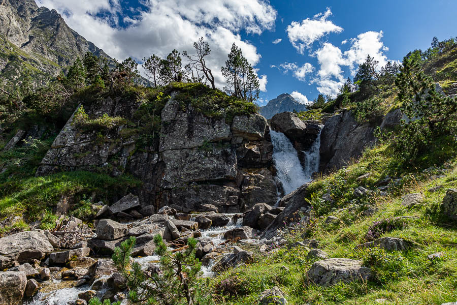 Vallée de Lutour, cascade