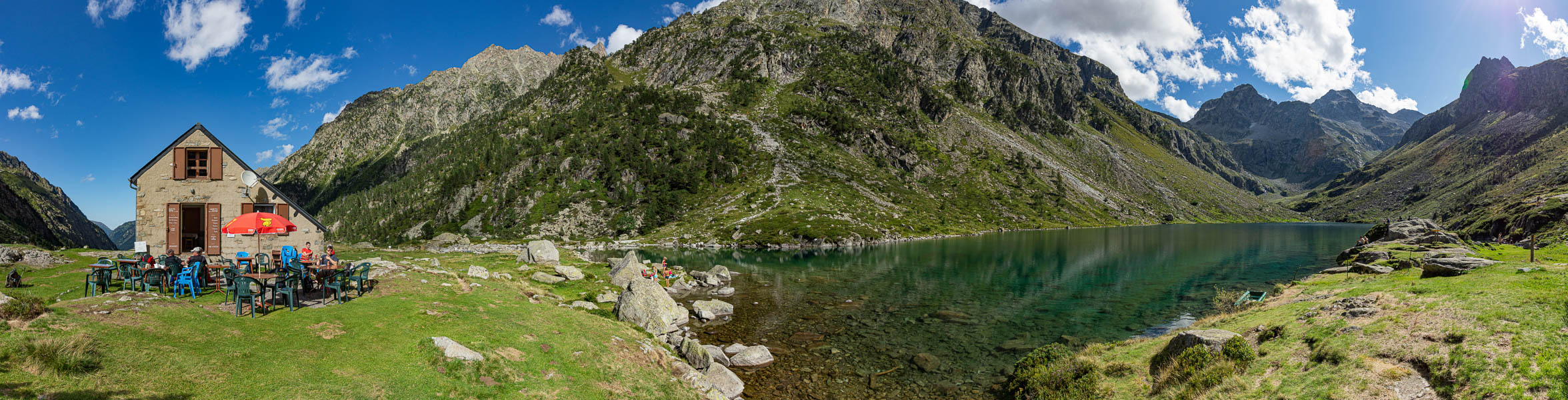 Lac et refuge d'Estom