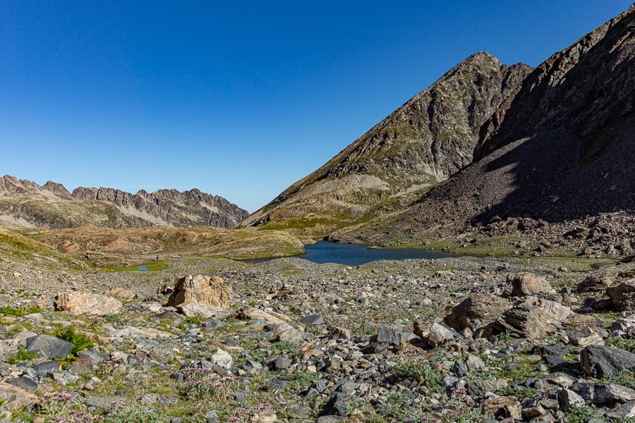 Laquet entre lac Couy et lac Glacé