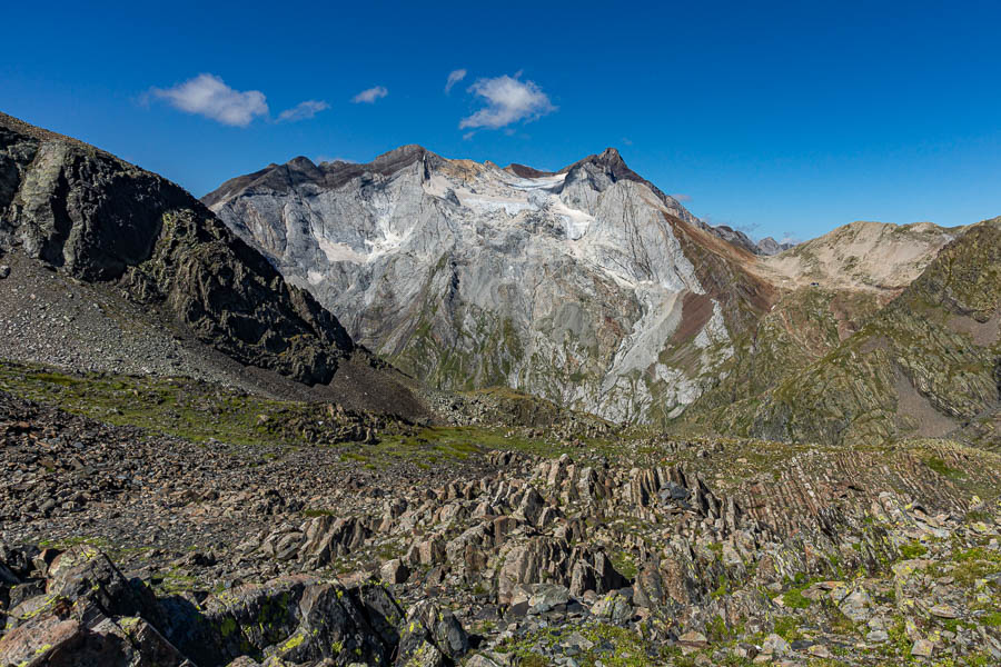 Vignemale depuis le col des Gentianes