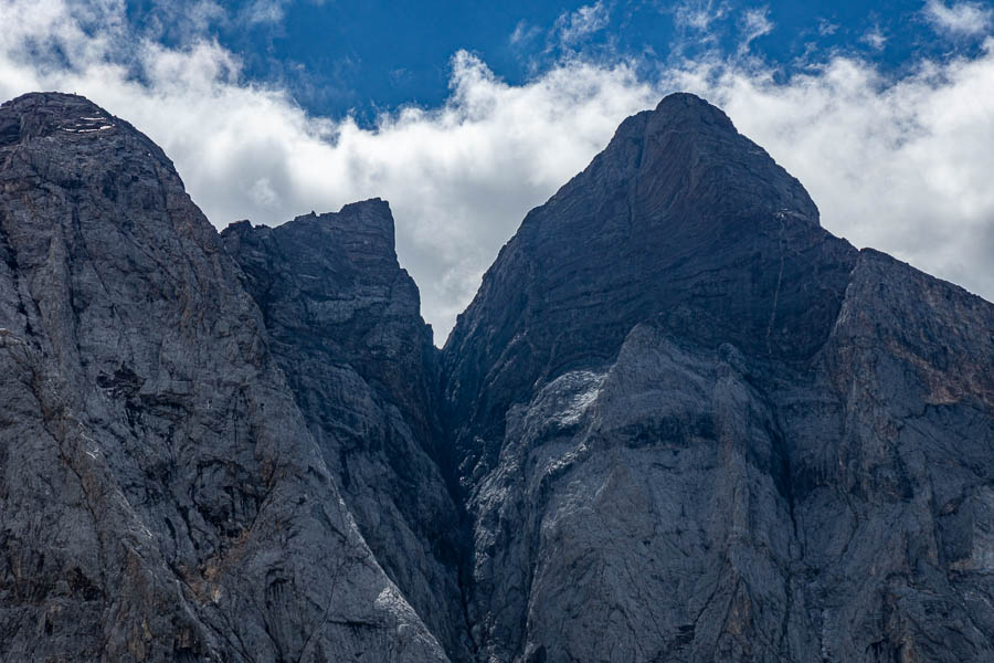 Vignemale : couloir de Gaube, pique Longue