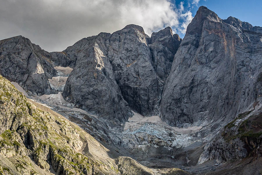 Vignemale, glacier des Oulettes