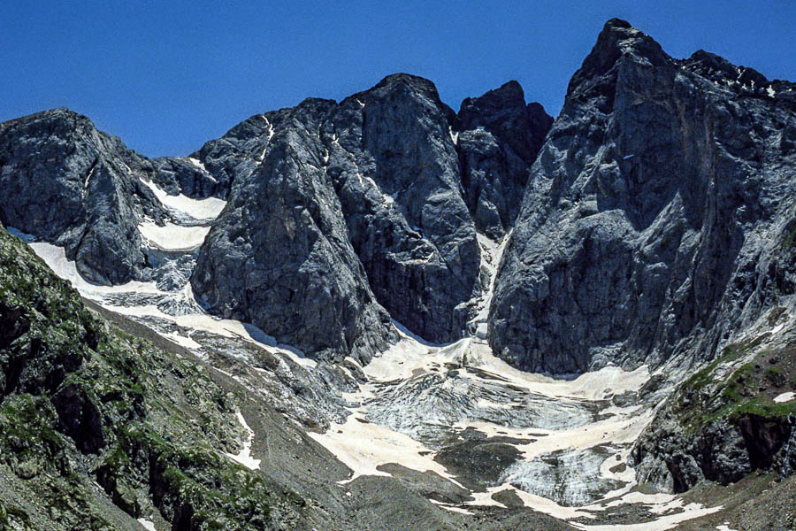 Vignemale, glacier des Oulettes