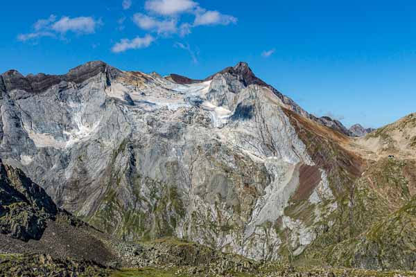 Vignemale depuis le col des Gentianes