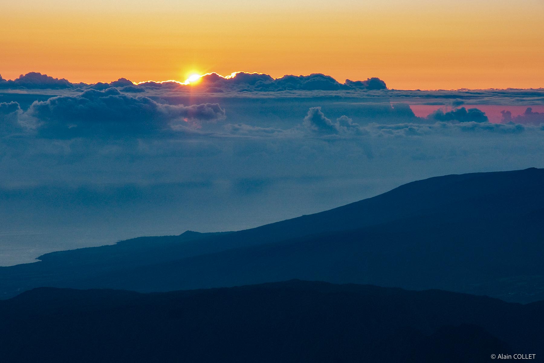 Piton des Neiges lever de soleil