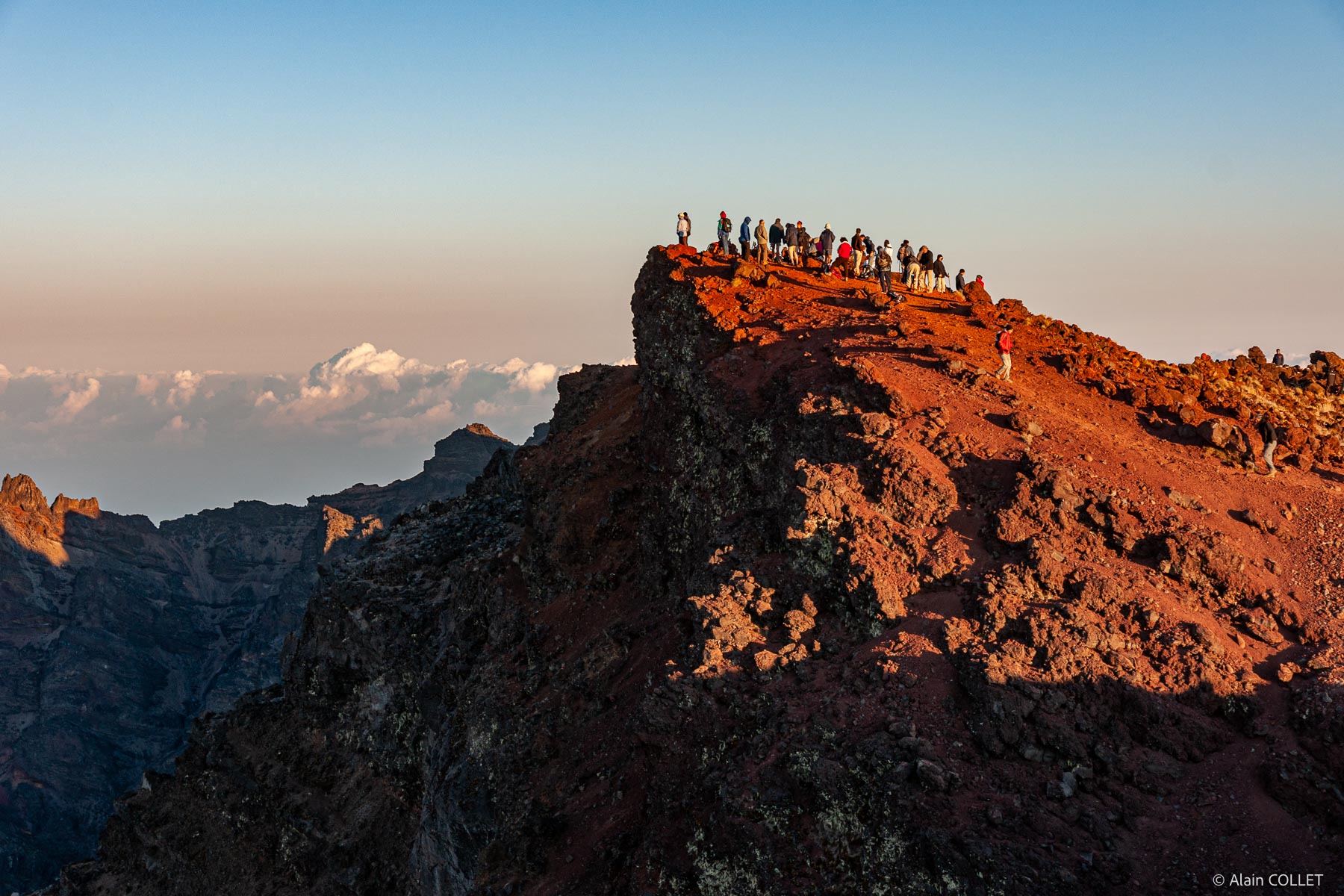 Sommet du piton des Neiges