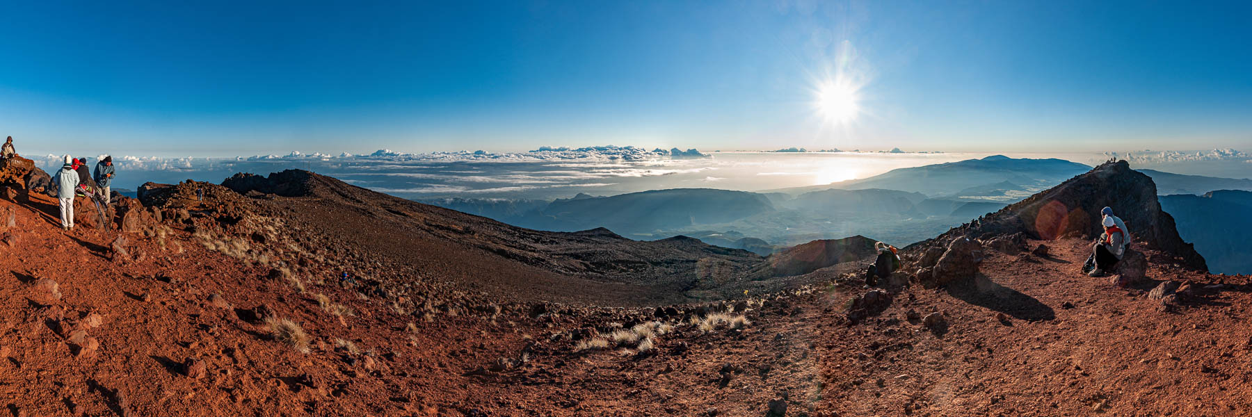 Piton des Neiges : panorama du sommet