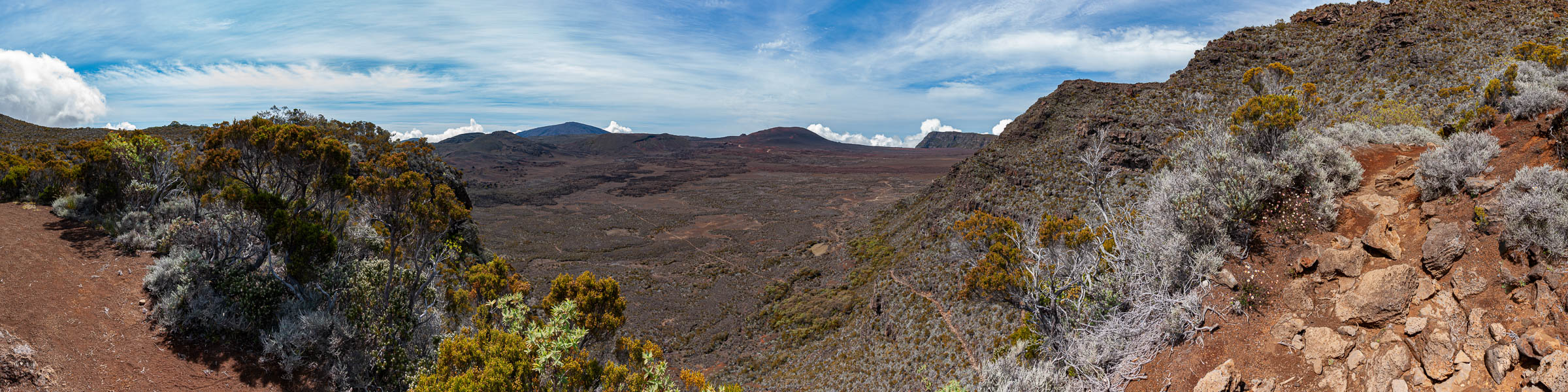 Panorama du rempart des Basaltes