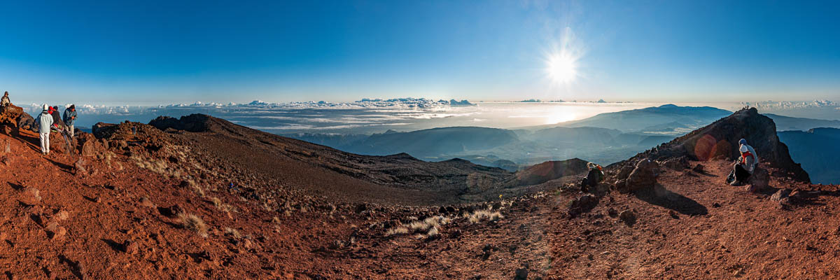 Piton des Neiges : panorama du sommet