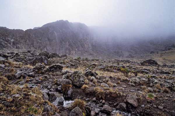 Descente vers Barranco Hut