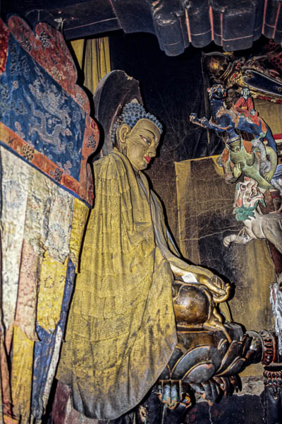 Gyantse, Kumbum : Bouddha