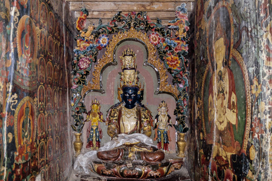 Gyantse, Kumbum : Jampa Yeshe, forme de Manjushri