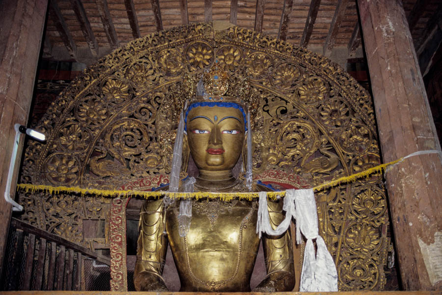 Gyantse, Kumbum : Vairocana