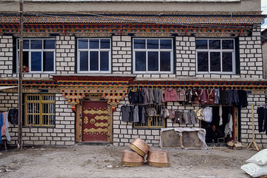 Gyantse : maison tibétaine