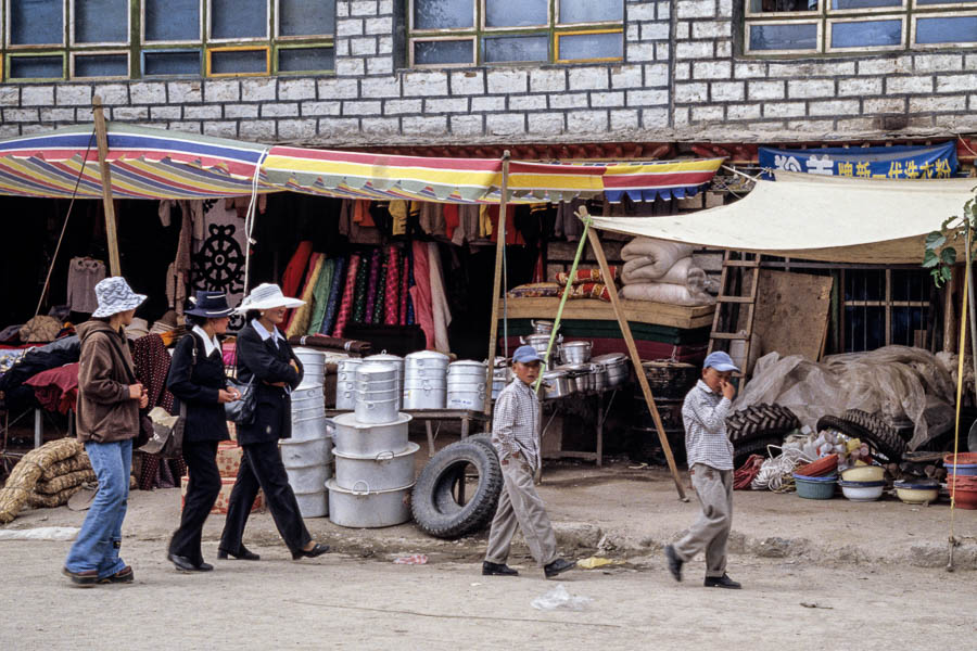 Gyantse : boutiques