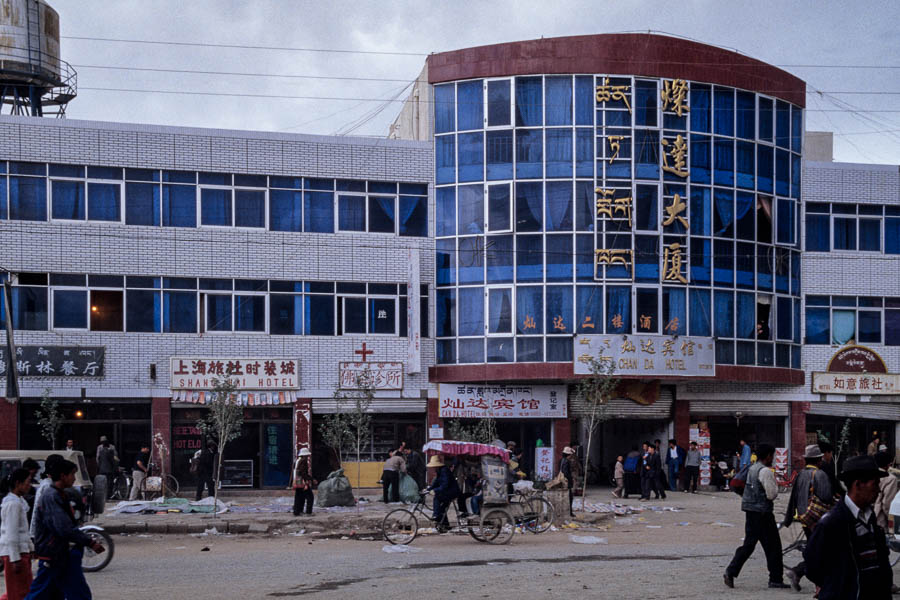 Gyantse : hôtel moderne