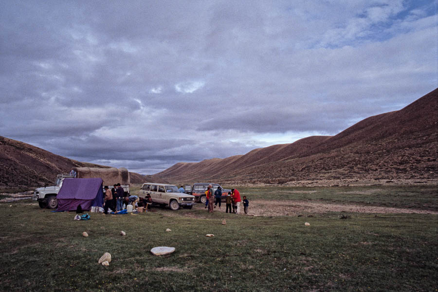 Camp à 4800 m