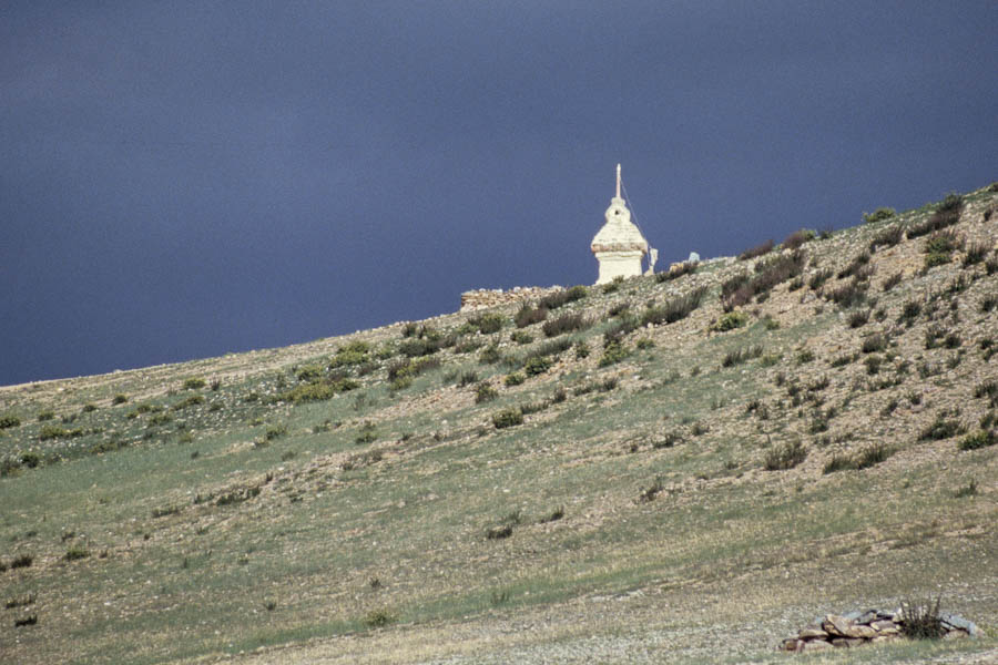 Monastère de Chiu : chorten