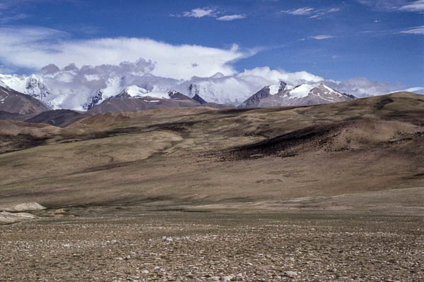 Le plateau tibétain et l'Himalaya