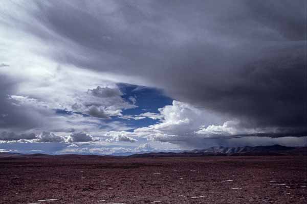 Lalung La : nuages de mousson