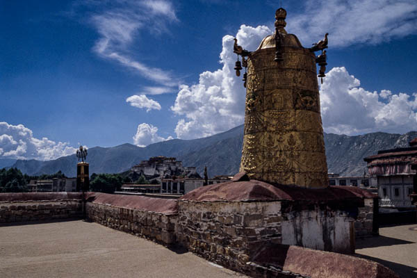 Jokhang, toits