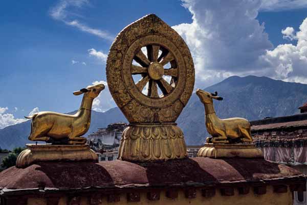 Jokhang, toits