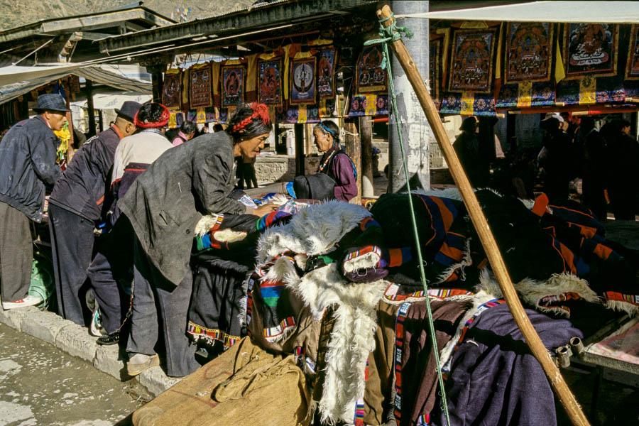 Shigatse : marché